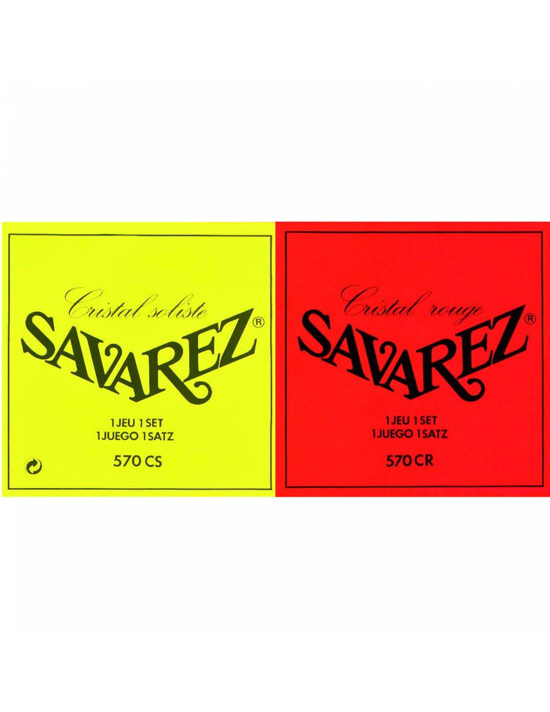 Cordes pour guitare classique Savarez Cristal Soliste