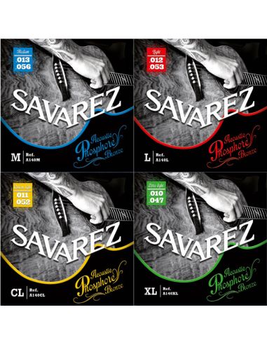 Savarez Acoustic Phosphore Bronze cordes guitare