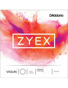 cordes violon d'addario zyex