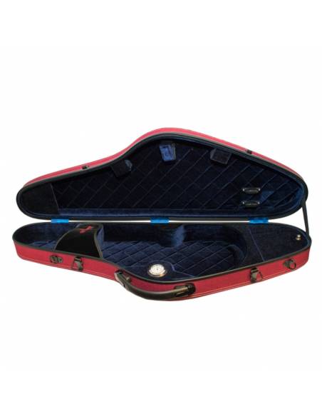 Etui violon Aileen rouge intérieur