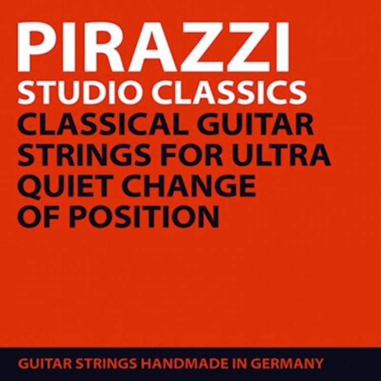 Jeu cordes guitare Pirazzi Studio Classics