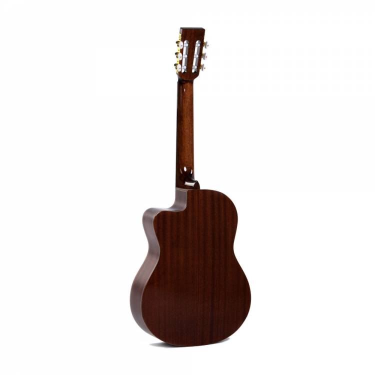 Guitare Classique électroacoustique SIGMA CMC-6E-vue arrière