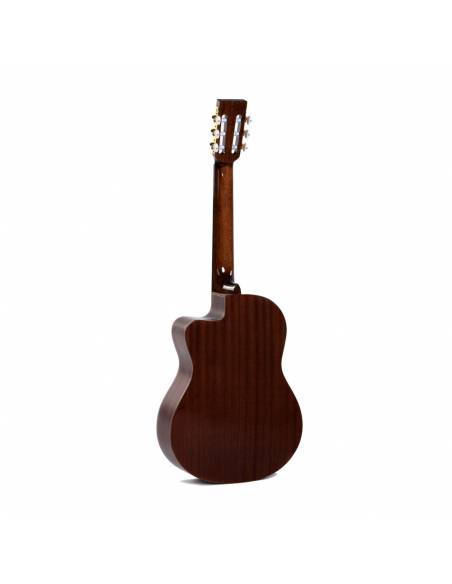 Guitare Classique électroacoustique SIGMA CMC-6E-vue arrière