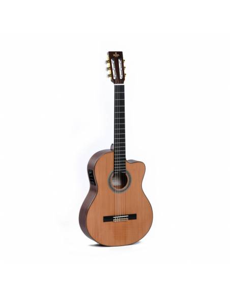 Guitare Classique électroacoustique SIGMA CMC-6E vue face