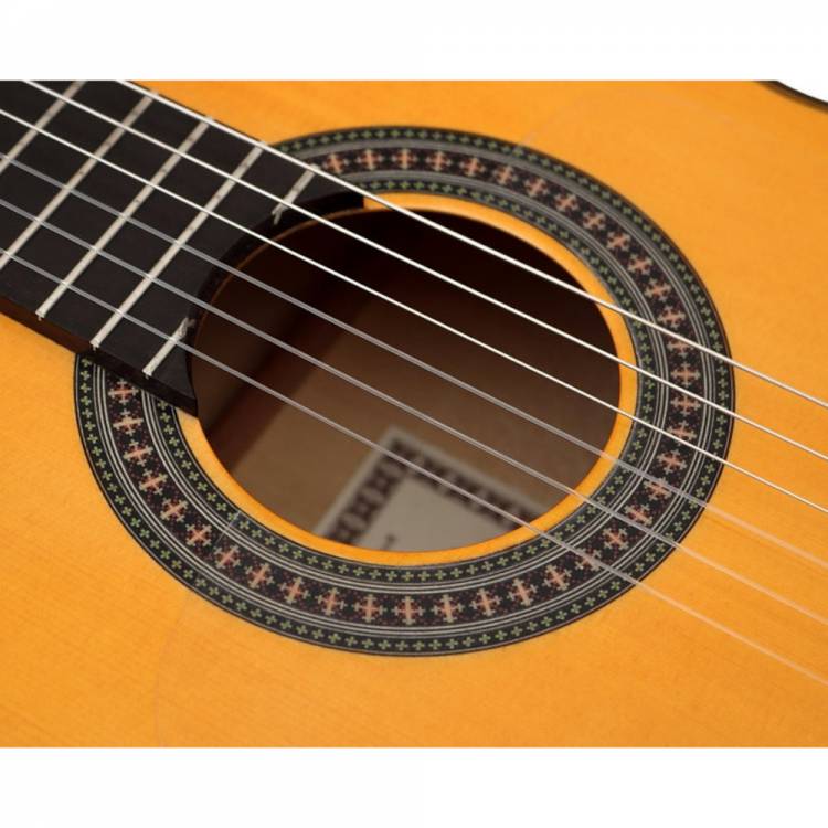 Guitare Flamenca Esteve 5F vue rosace