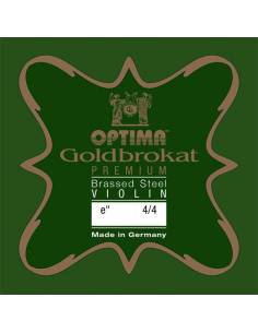 MI violon Optima Goldbrokat Premium Acier Laiton