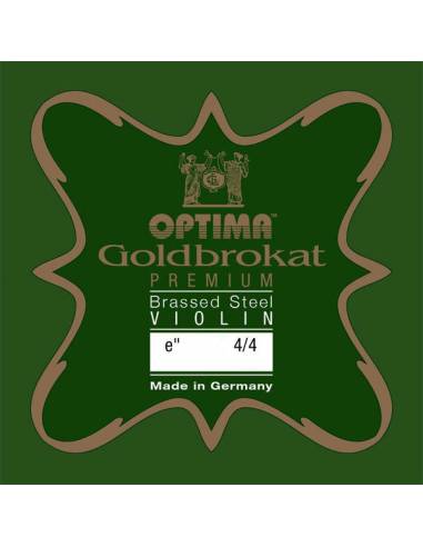 MI violon Optima Goldbrokat Premium Acier Laiton