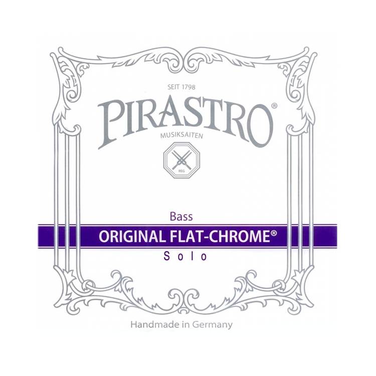 pirastro original flat chrome solo contrebasse